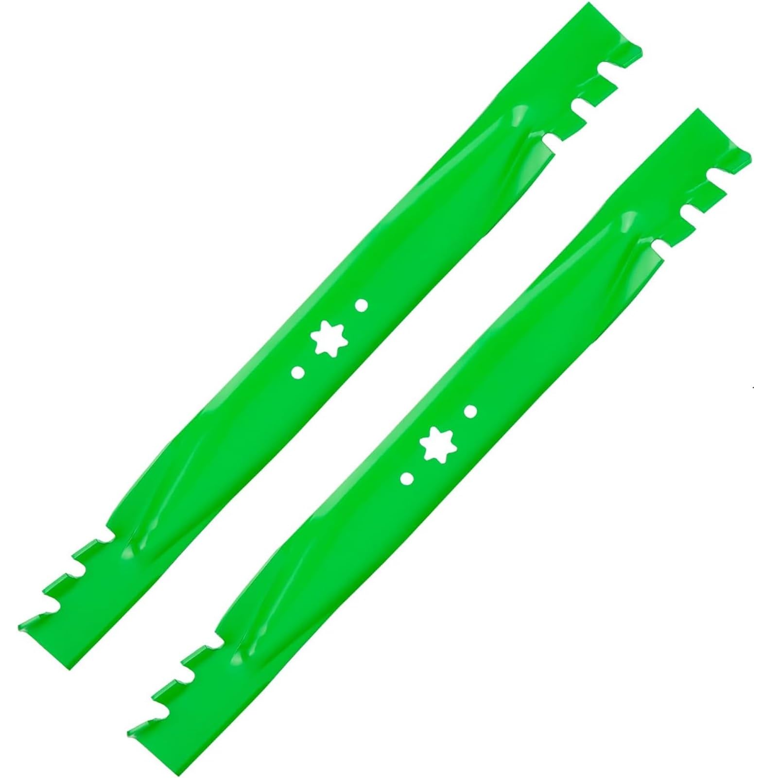 Amazon.com : 942-04290-X Mower Toothed Mulching Blades for Cub